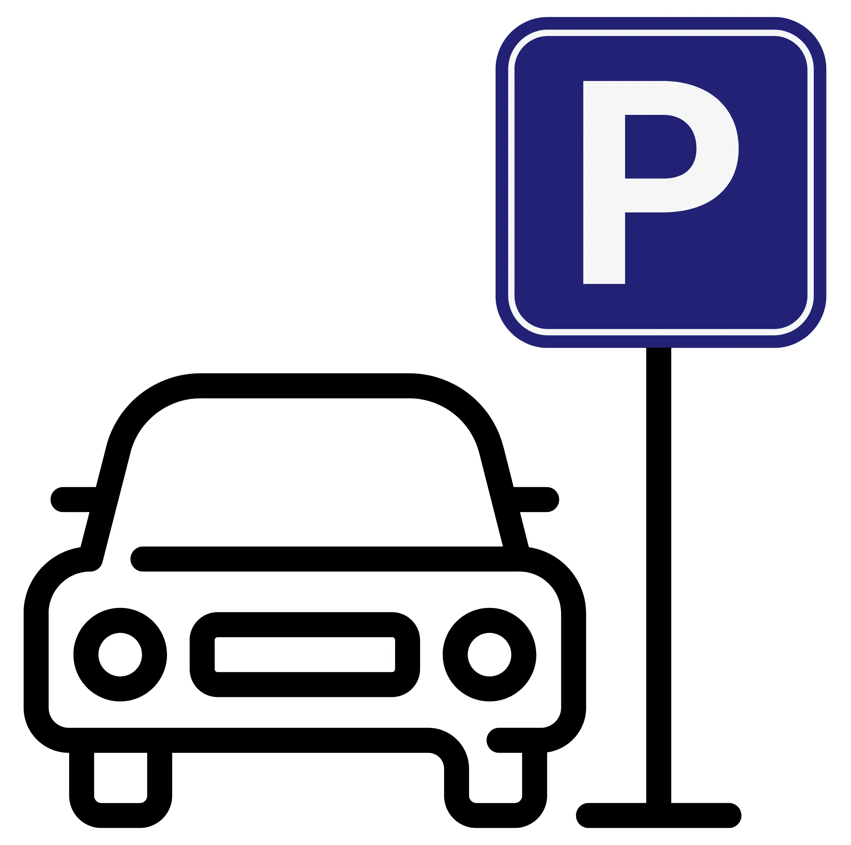 Free parking icon for Content Hub Studio